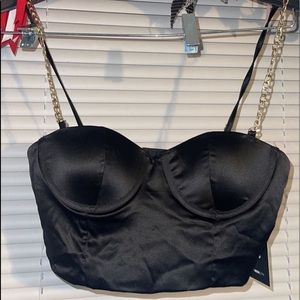corset top, with built in padding